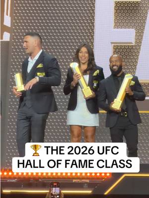 A lot of star power in this year’s UFC HOF class 🤩 