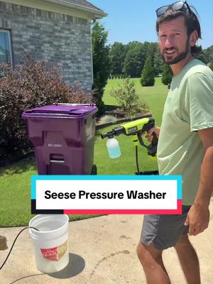 This has to be the quickest and easiest way to get things clean up around the outside of the house #pressurewasher #cordlesspressurewasher #portablepressurewasher #summermusthaves #tiktokshopcreatorpicks 