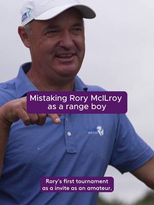 Mistaking a 16-year-old Rory McIlroy for a range boy… 😅   Simon Khan tells the story of the first time he saw Rory hit balls.   #StaysureLegendsTour #OFXIrishLegends 