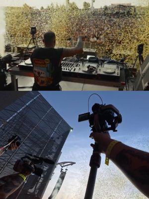 POV: Shoot a music festival🎥 Gimbal: ZHIYUN Cinepeer Weebill 3E  Shoot by: alpiachez   #zhiyun #zhiyuntech #creatortools #musicfestival #Weebill3E
