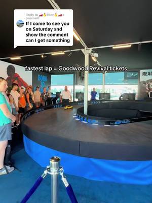 Replying to @🏎️🥇Riley🥇🏎️  Think you’re the fastest? 🏁 Drive for a chance to win x2 Goodwood Revival tickets and Ford merch 🚗 #Forduk #FOS #goodwoodfestivalofspeed #cartok #drivingsimulator 