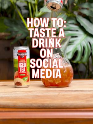 We've made iced tea and we're not sure how we're supposed to behave any more. #IcedTeaDoneProper #icedtea #socialmedia #tasting