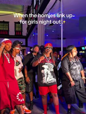 When the homies link up for a girls night out. Seriously one of the best themed party ideas ever. We had a blast!  . . . #themeparty #fyp #himothy #girlsnightout #atlanta 