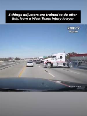 Everyone drove away this time. Not every close call ends in injuries, but when a crash does happen, the insurance company often reaches out before you even know the extent of your injuries. Don't let the first phone call dictate the outcome of your case. Know your rights before the phone rings. #PersonalInjury #CarAccident #TexasLaw #WestTexas #InsuranceClaim #LegalTips