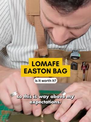 The first bag I dissected from the Philippines. @lomafeofficial #ad #leathergoods #bagdissection #leatherreview #lomafe #bagtok #realleather #tannerleatherstein