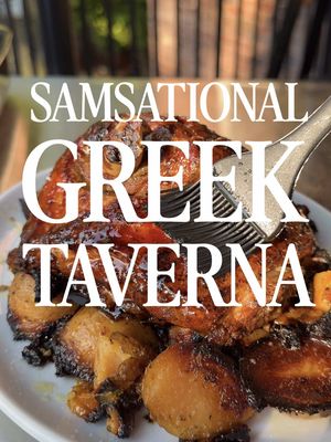 I opened a Greek Taverna on my balcony! I would also like to note that I served lots of mezze along side this, however, the video would have been about 15 minutes long! Let me know what I should do next Most of my recipes were from @chefmarinie book, eat like a Greek. I couldn’t recommend it more!! Hope you all thoroughly enjoyed!