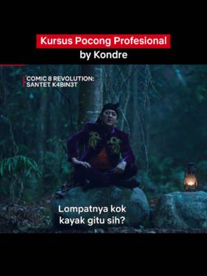 Pelatihan pocong Kondre, strict banget! 👀 #AndreTaulany #NetflixIndonesia #Comic8RevolutionSantetK4bin3t #RekomendasiFilm