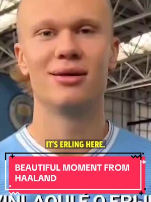 Three years ago, Erling Haaland reached out to a young fan who had grown his hair long because of Haaland and was being bulled at school because of it. Haaland sent a supportive happy birthday message telling him to keep it 👏 #FIFAWorldCup (via viniciuscorrea_minihaaland/IG)