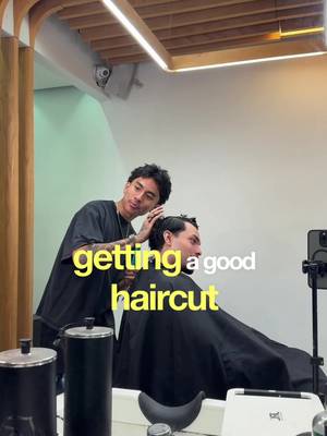 Getting a Haircut is not rocket science  #nyc #barber #hair 
