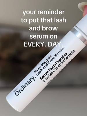 trust the process #theordinary #lashandbrowserum #lashserum 