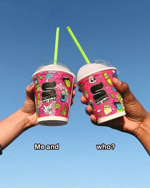 who wants to grab a free small Slurpee drink with me on 7/11? #SlurpeeDay #711Day 👉👈