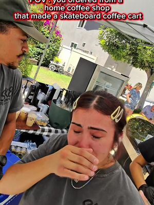 I stopped back at @sk8coffeeco in Corona, CA after you all blew them up and supported them. It’s crazy I’m so grateful for you all doing this 