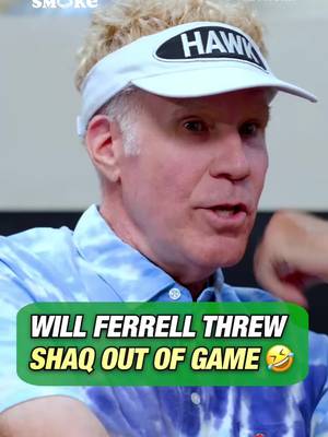 Will Ferrell tossed Shaq from a game at the Staples Center 😂 @ALL THE SMOKE  #willferrell #shaq #NBA #staplescenter #prank