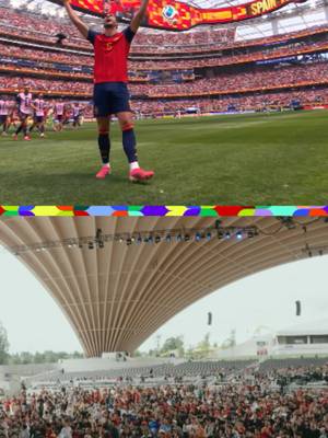 Vancouver #FIFAFanFestival celebrates as Spain reach the final four 🇪🇸🔥 #FIFAWorldCup