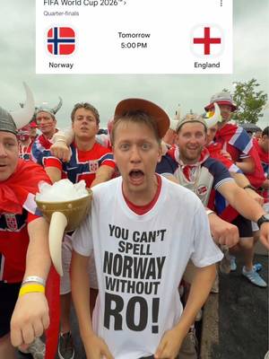 🇳🇴VS🏴󠁧󠁢󠁥󠁮󠁧󠁿 NORWAY VS ENGLAND Let’s go Norway!!! Time for the biggest upset of the World Cup!  #whatheck #travel #norway #england 