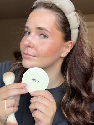 @REFY water bronzer try on in shade bay🌊🤎 this is the sound that plays in my head when putting on my makeup ✨ so creamy and blends perfectly especially for the days when you don’t want heavy makeup! #bronzer #makeup #ugccreator #skincare #unboxingvideo 