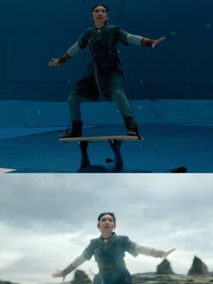 The amount of work that went into JUST this minute of #AvatarTheLastAirbender Season 2 is wild