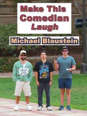 Could you make @Michael Blaustein laugh?