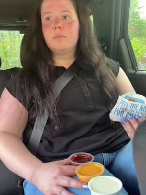 Does perfectly balancing sauces for Curds on a bumpy road trip count as a skill? #Culvers #Craving #CheeseCurds 