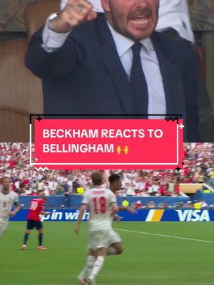 David Beckham was HYPED for Jude Bellingham's goal against Norway! #FIFAWorldCup #FIFAWorldCup2026 