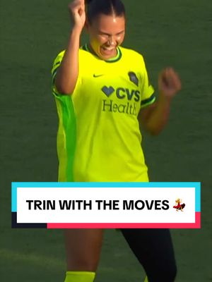 Trinity Rodman with the moves 💃 #NWSL #goal #footballtiktok #Soccer 