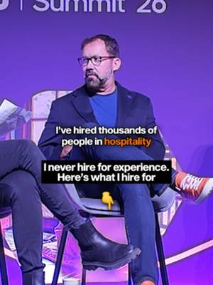 Hospitality is a character trait, not a job description. That distinction has driven every hire I've made for 25 years - because if someone only shows up for the job description, how authentic is that hospitality going to be at 9pm on a Saturday when a guest's AC dies?  Skills I can teach in a month. These I can't teach at all: 1. How they treat the person who can't do anything for them. Watch them with the server. Watch them with the housekeeper. That's the interview. The rest is theater. 2. Whether they tell "we" stories or "I" stories about their last team. People who did everything alone will do everything alone at your company too - including making decisions that should have been shared. 3. What they did on the day everything broke. Everyone in this industry has that day. A flooded unit at full occupancy, a walkout during high season. Ask for it, and listen for whether they ran toward it or explained it away. 4. Whether they light up describing a moment they took care of someone. One of my longest-tenured teammates has a superpower, and it's patience. That never appeared on her resume. It appeared in how she told stories about people. 5. The questions they ask. Curiosity outworks credentials every time - a curious person with no experience passes an experienced person standing still in about a year. Skills get you hired somewhere. Character keeps you hired here. What do you screen for?