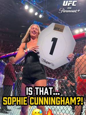 Sophie Cunningham took longer to walk around the cage than Paddy Pimblett took to finish Benoit Saint-Denis #UFC329 😅 📺:  @Paramount+ 🫵🏻
