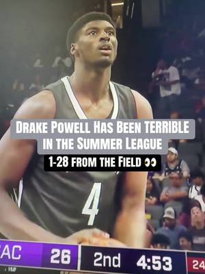 At least Mikel Brown Jr. and Egor Demin have been cooking #brooklynnets #mikelbrownjr #egordemin #drakepowell #nbasummerleague 