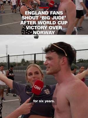CNN asks Norway and England fans how they felt the World Cup quarterfinal match went, with one name coming up most — Jude Bellingham. #cnn #news