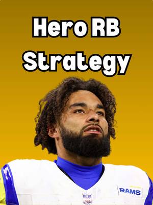 If you’re trying Hero RB this year… do it THIS way 👀🔥 #walterpicks #cowboyswalterpicks #fantasyfootballdraft #nflfantasy #strategy 