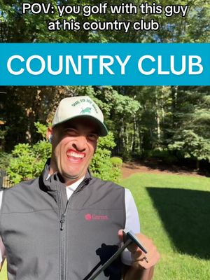 POV: you golf with this guy at his country club #golf #comedy #fy 
