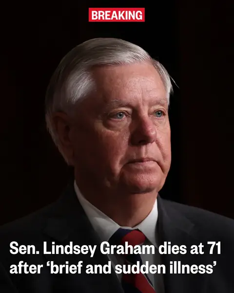 Senator Lindsey Graham died on Saturday, a spokeswoman for the South Carolina Republican confirmed to MS NOW. Graham had just returned from a trip to Ukraine, where he met with Ukrainian President Volodymyr Zelenskyy. “On the evening of Saturday, July 11, U.S. Senator Lindsey Graham passed away from a brief and sudden illness,” said a statement posted to Graham’s social media account. Link in bio to read more.