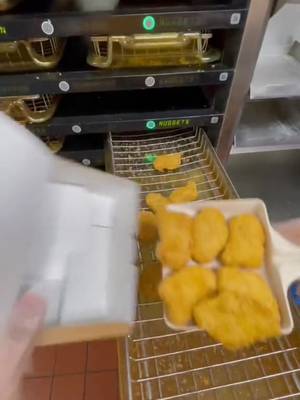What goes on behind the scenes when counting your nuggets #food #mcdonalds #Foodie