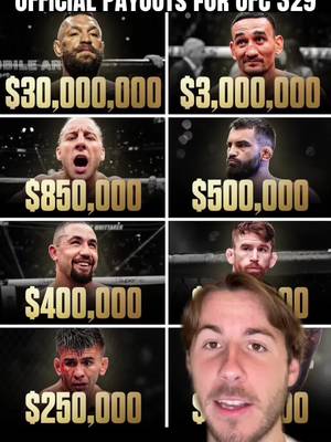 The Payouts for UFC 329! #UFC #mma #ufc329 