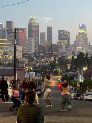 POV: Some Los Angeles streets don’t need a filter they create the vibe for you. 🌃❤️ #streetdance #losangeles 