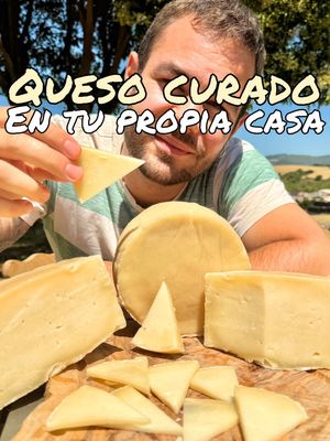 🧀QUESO CURADO🧀 “En tu propia casa” Queso Idiazabal es una maravilla ¿Porque no intentarlo en casa? Con pocos materiales y si eres un poco manitas lo apañas. . . . #queso #curado #casero 