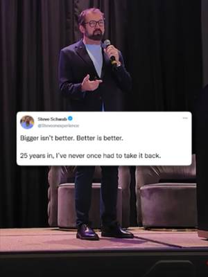 Bigger isn’t better. Better is better.  There’s a constant temptation to equate business success with size, more markets, more homes, and more headcount. But growth alone doesn't create character; it just amplifies the foundation you already have underneath.  25 years in, I've never once had to take that back.True enterprise durability comes from the strength and intention of your infrastructure. Focus heavily on delivering flawless execution, protecting your core values, and maintaining genuine stewardship of the trust placed in you. Build an unshakeable team culture, refuse the transactional shortcuts, and let quality carry you forward. #hospitalitymindset #propertymanagement #shorttermrentals