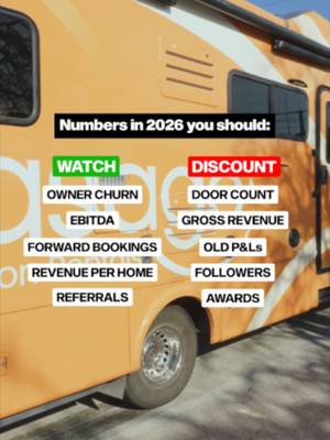 The metrics you brag about don't matter. Door count is a total vanity metric.  It doesn't matter how many new homes you sign up if you can't build a sustainable system to keep them.  Growth on a leaky bucket isn't growth, it's just churn with a marketing budget.  Average operators fixate on gross revenue and top-line size. The best operators look behind the scenes at owner churn, revenue per home, and real operational durability. Shift your target from vanity metrics to retention, because keeping the owners you have is the ultimate business development strategy.#hospitalitymindset #propertymanagement #shorttermrentals