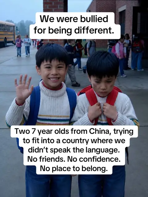 Sometimes the thing that makes you feel most different becomes the thing that gives your life direction.  For two immigrant kids who struggled to fit in,  making videos stoked a flame in our hearts and even when people laughed, that flame never fully went out. Years later, it’s taking us all the way to Netflix.❤️‍🔥  To everyone who believed in us before the world did, this is for you. So if you ever feel like giving up, find the flame in your heart ❤️‍🔥