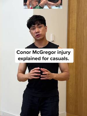 Conor Mcgregor injury explained for casuals #ufc329