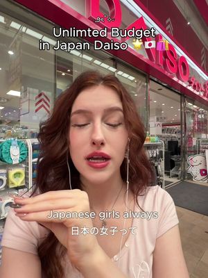Unlimited budget in Daiso Japan! 😻🇯🇵🎀 - #livinginjapan #foreignerinjapan #daisojapan #japanesegirls #japanshopping 