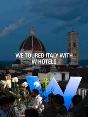 @whotels took a select group of tastemakers on a truly 5-star holiday, and we were along for the ride. From the Gucci archives in Florence to a yacht day in Sardinia, this was the Italian Tour done right. Watch to get in on the action
