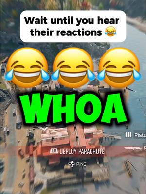 Wait until you hear their reactions 😂 #warzone #cod #callofduty #gaming #fyp