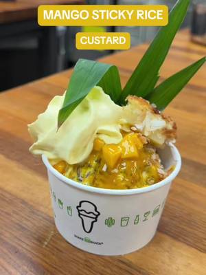 The mango sticky rice obsession made its way to the Innovation Kitchen 👀🥭