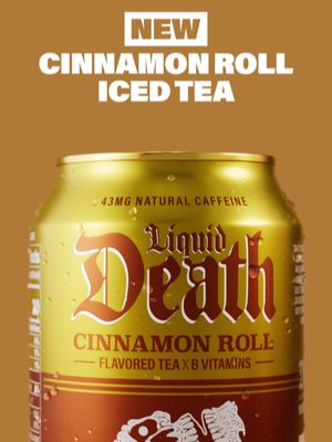 🚨NEW Cinnamon Roll Iced Tea now on Amazon🚨  It’s true. We stuffed delicious cinnamon roll flavor into our cans of iced tea. Just 4g of sugar, 43mg of natural caffeine (similar to a Diet Coke), and B Vitamins. Breakfast is served.  Link in bio.