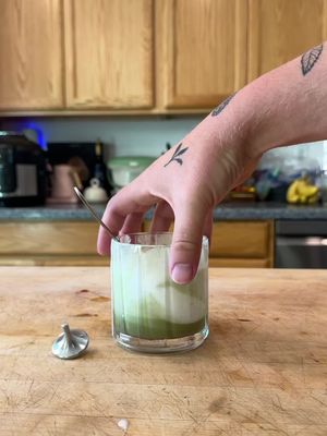 This one hits during this absolutely horrible heat wave this summer. Matcha is refreshing and I think you can have it right after your morning coffee. Comment “MATCHA” ON IG!!! to get the whole recipe (it’s pretty simple, but a visual may help) matcha, summer, recipe, affogato