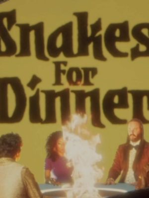 “Snakes for Dinner” new single & video out now. Directed by Danin Jacquay  