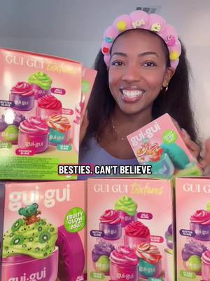 I’m officially obsessed with this slime glow-up. 🥹✨Which one would you pick? 💕💖Give your slime the ultimate glow-up with the NEW Gui Gui Fruity Glow collection! Available now at Walmart, Target & Amazon for only $9.99! ✨#guiguipartner #guigui #guiguislime #slime #slimetok      