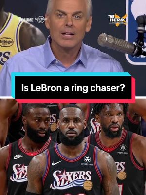 Is #LeBron a ring chaser if he joins the #76ers? 🤔 #NBA