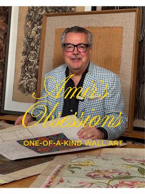 An obsession starts with seeing something no one else sees.   In this edition of Amir's Obsession, it's centuries-old European textiles—rich with history and craftsmanship. In Dallas, we reimagine them as one-of-a-kind wall art, carefully framed by hand so every piece tells a story of its own.   Every piece is one of one.